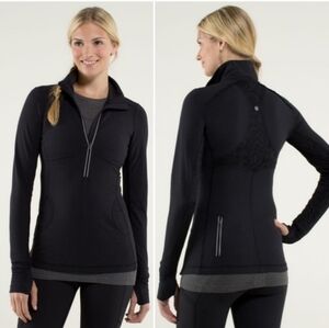 Lululemon Star Runner Pullover Black Size 8